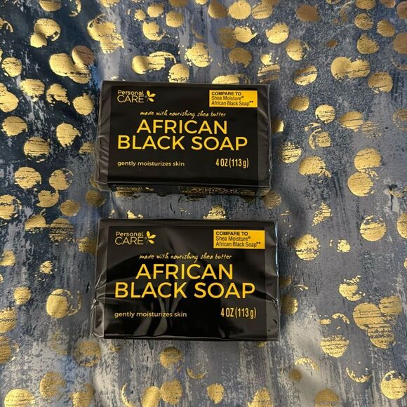 African Black Soap made with Nourishing Shea Butter BUNDLE LOT Fresh sealed - Picture 1 of 6